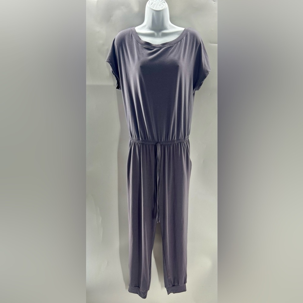 PrettyGarden Purple gray jumpsuit romper size medium